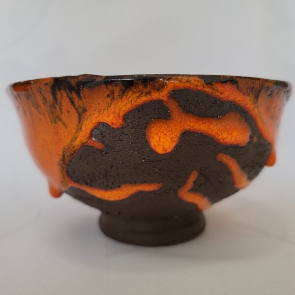 'Volcanic Eruption of Spirit' Chawan Matcha Bowl