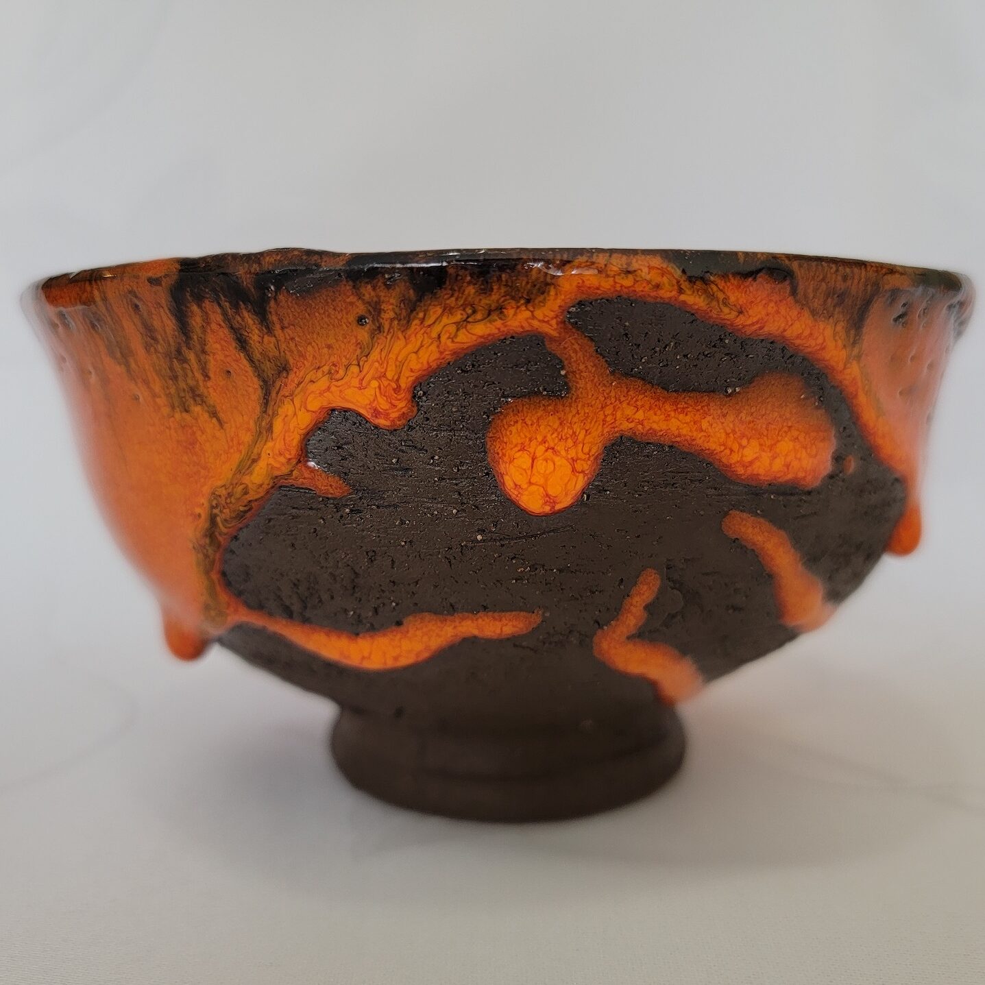 'Volcanic Eruption of Spirit' Chawan Matcha Bowl