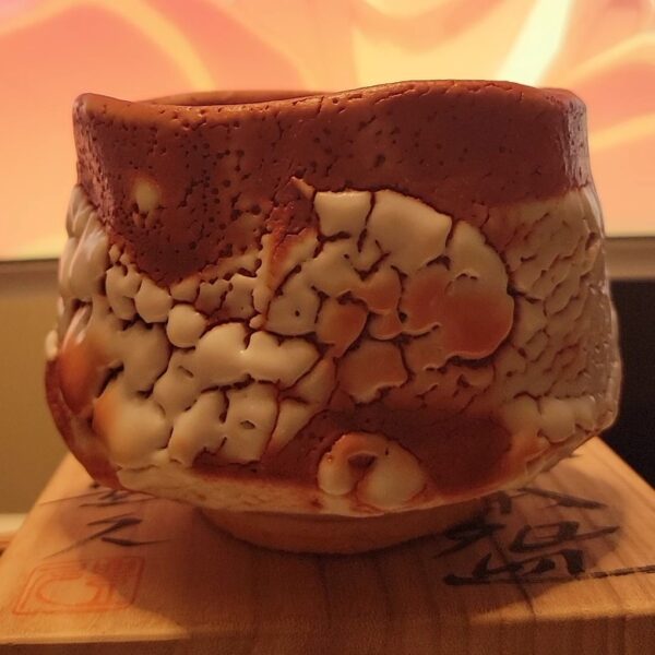 The Colossal Chawan Red Shinoyaki